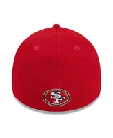 Men's New Era Scarlet San Francisco 49ers City Originals 39THIRTY Flex Hat