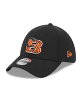 Men's New Era Black Cincinnati Bengals City Originals 39THIRTY Flex Hat