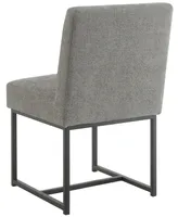 Abbyson Living Luxe 33.5 Fabric Dining Chair