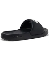 Lacoste Men's Croco 1.0 Slip-On Slide Sandals