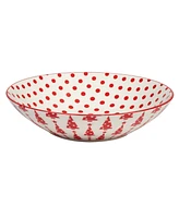 Certified International Peppermint Candy 40 oz Soup Bowls Set of 6, Service for 6