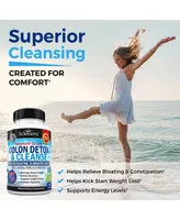 BioSchwartz Colon Cleanser & Detox for Weight Loss - 15 Day Fast-Acting Cleanse, Probiotic Fiber, Noni