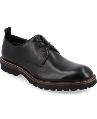 Thomas & Vine Men's Davies Tru Comfort Foam Plain Toe Lace-up Derby Shoes