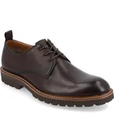 Thomas & Vine Men's Davies Tru Comfort Foam Plain Toe Lace-up Derby Shoes