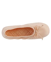 Isotoner Signature Women's Sloan Comfort Spandex Indoor/Outdoor Ballerina Slippers