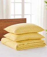 Levtex Cross Stitch Stitching 3-Pc. Bedspread Sets, King/California King