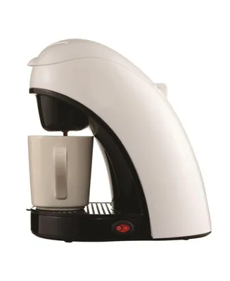 Brentwood Single Cup Coffee Maker - White