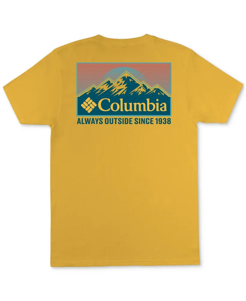 Mens Columbia Pioneer Short Sleeve Graphic T-Shirt