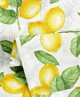 Martha Stewart Lots of Lemons Napkin 4-Pack Set , 19" x 19"