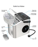 Tzumi ionchill QuickCube Bullet Portable Countertop Ice Maker
