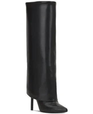 I.n.c. International Concepts Skylar Fold Over Cuffed Dress Boots, Created for Macy's