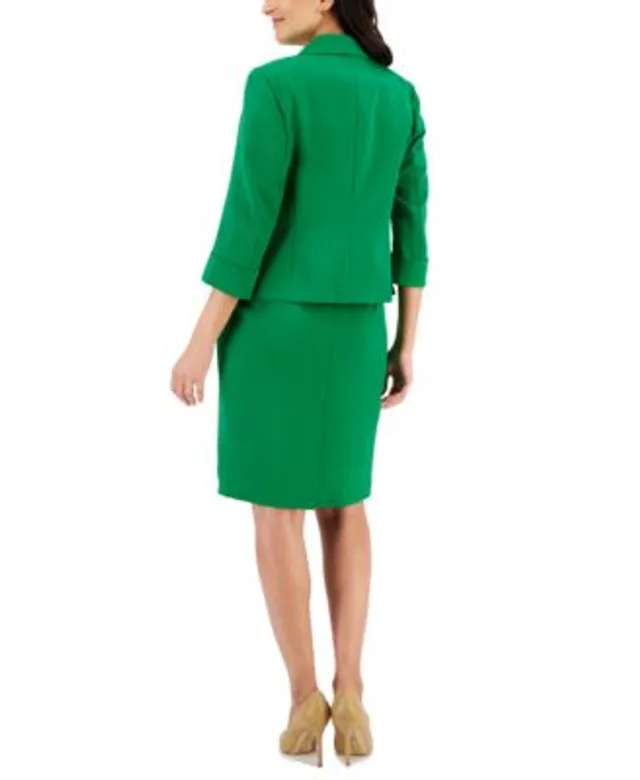 KASPER SKIRT SUIT/NEW WITH TAG/RETAIL$280/LINED/SIZE 18/GREEN/TOP NOT  INCLUDED