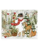 Lang Wood Land Snowman Advent Calendar Puzzle