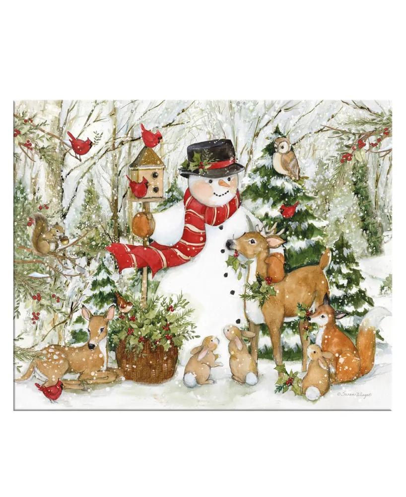 Lang Wood Land Snowman Advent Calendar Puzzle