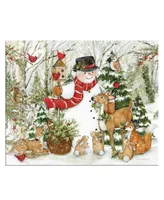 Lang Wood Land Snowman Advent Calendar Puzzle