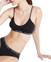 Calvin Klein Modern Seamless Naturals Lightly Lined Triangle Bralette QF7093