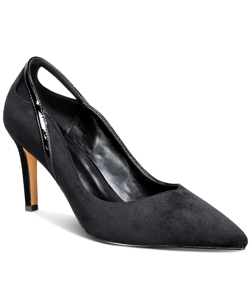 Vaila Shoes Kendall Slip-On Pointed-Toe Pumps-Extended sizes 9-14