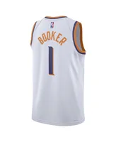 Men's and Women's Nike Devin Booker White Phoenix Suns Swingman Jersey - Association Edition