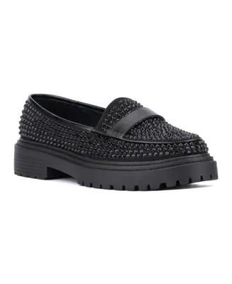 Fashion To Figure Women's Imani Gem Loafer - Wide Width