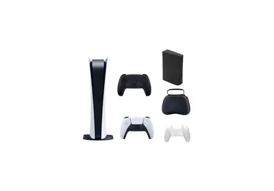 Playstation 5 Gaming Console Digital Edition With Accessories and Controller