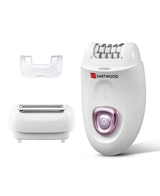 Dartwood Epilator for Women - Cordless, Rechargeable Hair Removal Device with 2 Speed Settings for Full Body Grooming