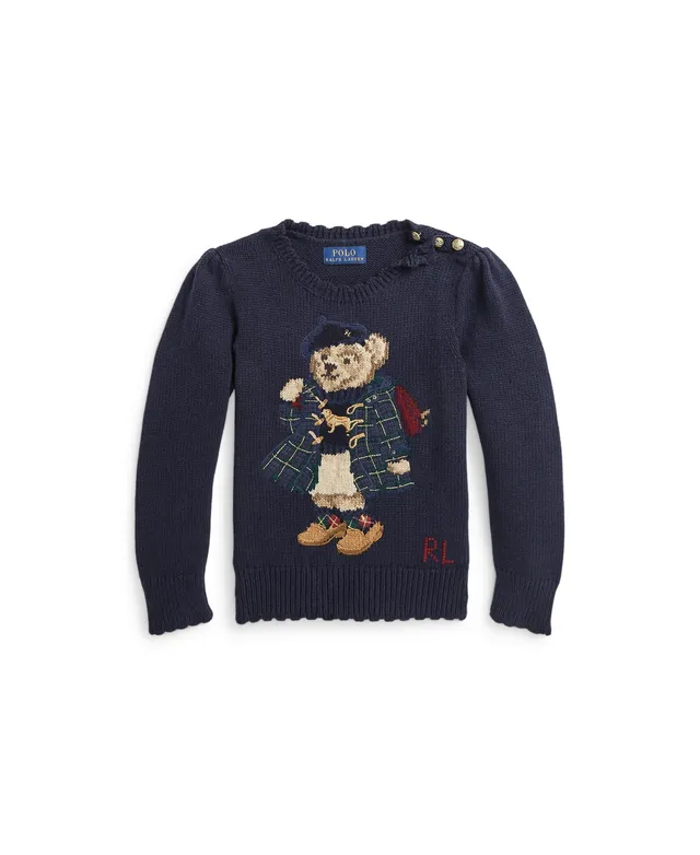 Oversized Polo Bear Sweater: Spring 2021