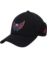 Men's adidas Black Washington Capitals Earflap Flex Hat