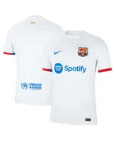 Men's Nike White Barcelona 2023/24 Away Replica Jersey