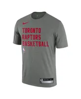 Men's Nike Heather Gray Toronto Raptors 2023/24 Sideline Legend Performance Practice T-shirt