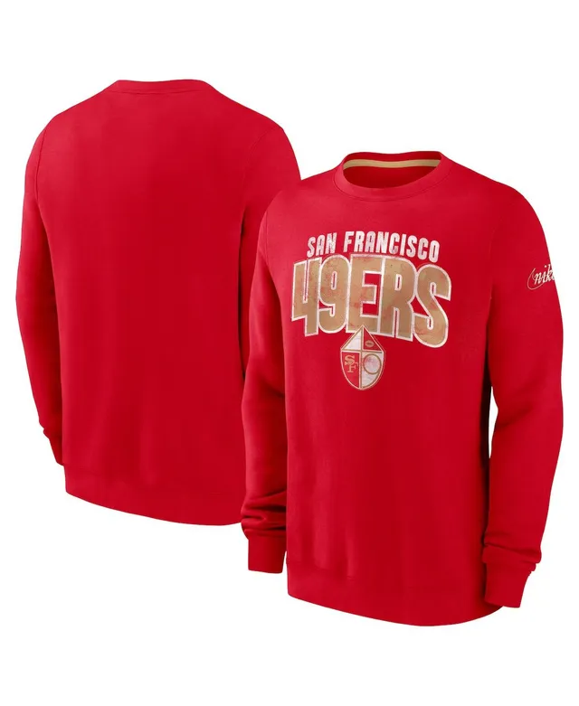 Women's Touch White San Francisco 49ers Milestone Tracker Pullover