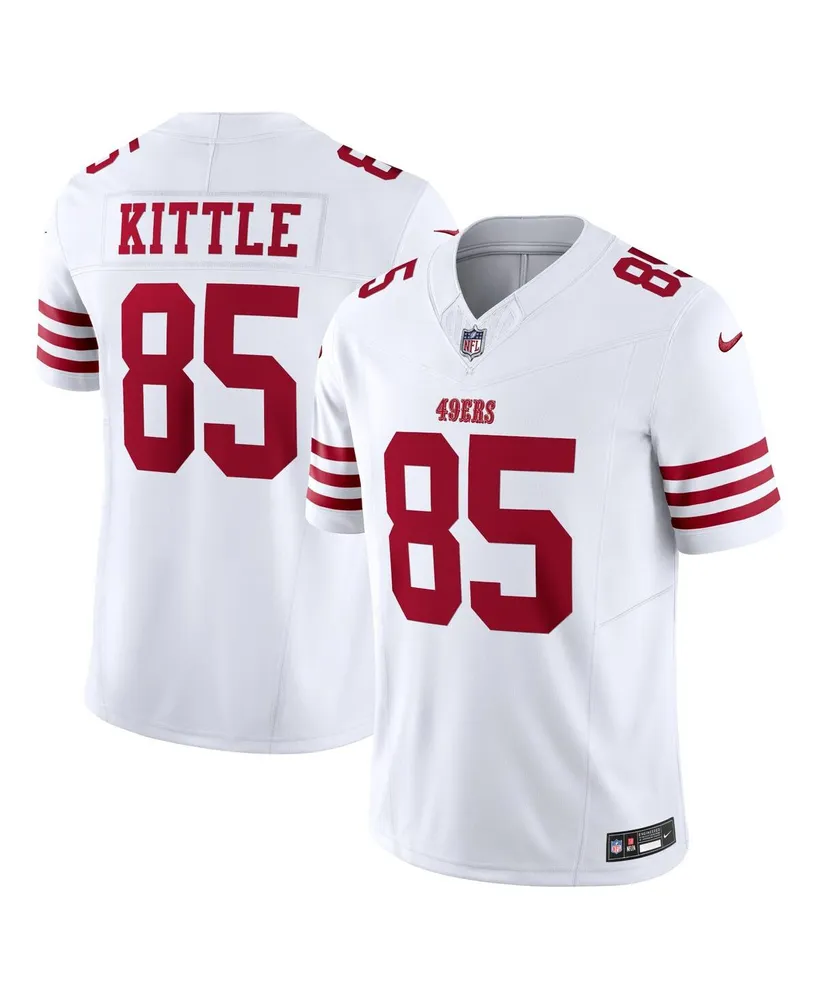 Men's Nike George Kittle Scarlet San Francisco 49ers Alternate Vapor Elite  Jersey