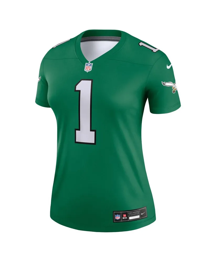 Women's Nike Jalen Hurts Kelly Green Philadelphia Eagles Alternate Legend Player Jersey