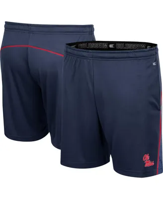 Men's Colosseum Navy Ole Miss Rebels Laws of Physics Shorts