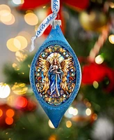 Designocracy Angel of the Sea Drop Christmas Mercury Glass Ornaments G. DeBrekht