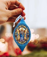 Designocracy Angel of the Sea Drop Christmas Mercury Glass Ornaments G. DeBrekht
