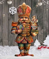 Designocracy A Romantic Ballet of Love - Nutcracker 32" Outdoor Christmas Yard Decor G. DeBrekht