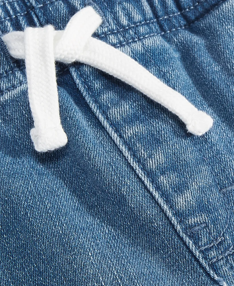 Epic Threads Little Boys Recess Medium-Wash Denim Shorts, Created for Macy's