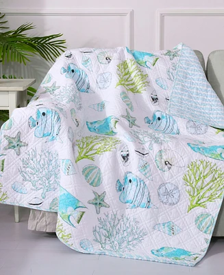 Levtex Biscayne Reversible Quilted Throw, 50" x 60"