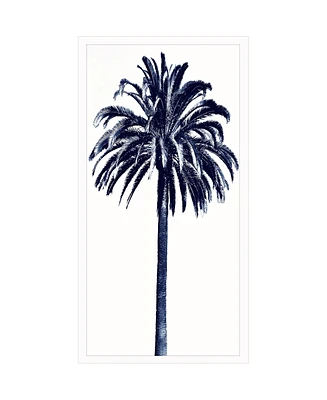 Palm Tree Blue Iii Framed Art