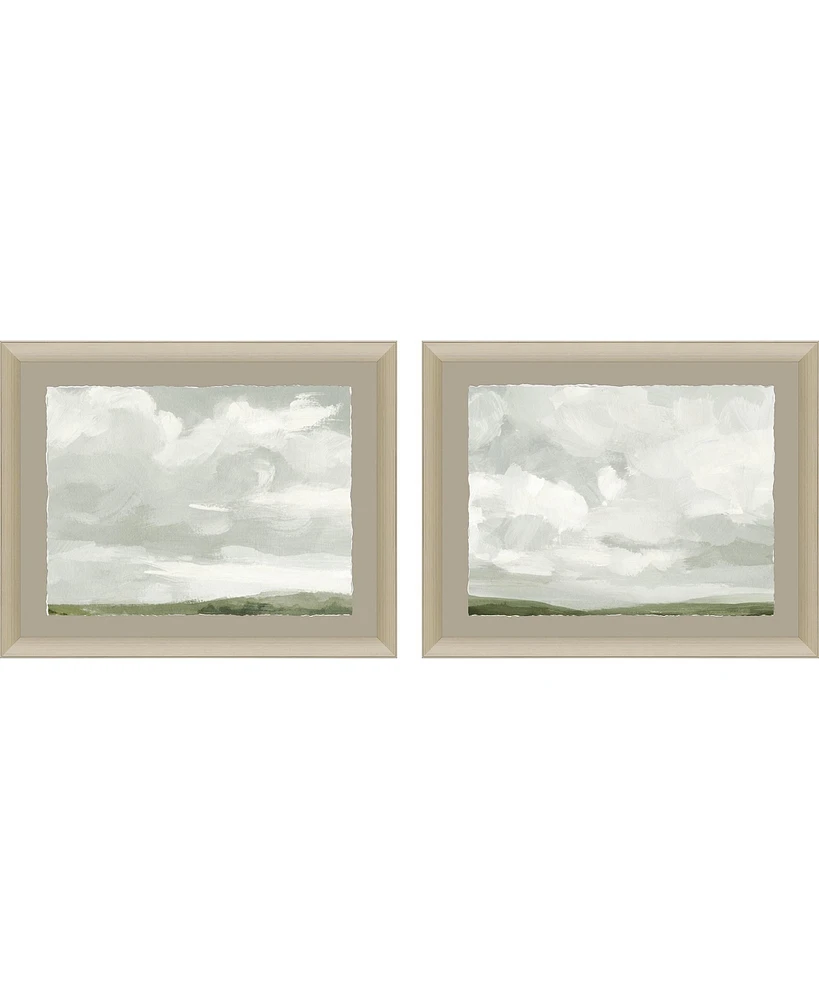 Gray Stone Sky Ii Framed Art, Set of 2