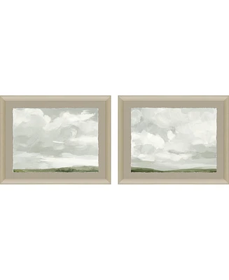 Gray Stone Sky Ii Framed Art, Set of 2