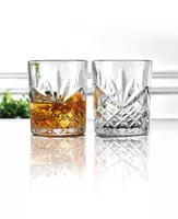 Godinger Shannon Double Old-Fashioned Glasses, Set of 4