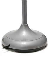 Simple Designs 5 Light Adjustable Gooseneck Floor Lamp with Shades