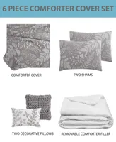 Riverbrook Home Inverness 6-Pc. Comforter with Removable Cover Set