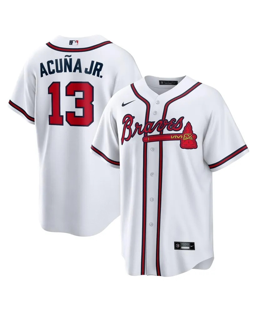 Nike Men's Ronald Acuna Atlanta Braves Official Player Replica Jersey