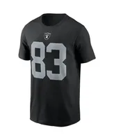 Men's Nike Darren Waller Black Las Vegas Raiders Name and Number T-shirt