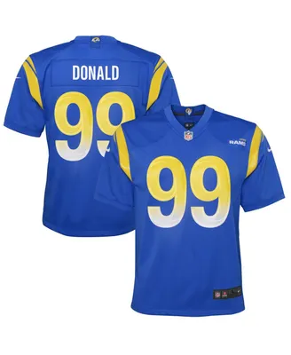 Nike Los Angeles Rams Big Boys and Girls Game Jersey - Aaron Donald