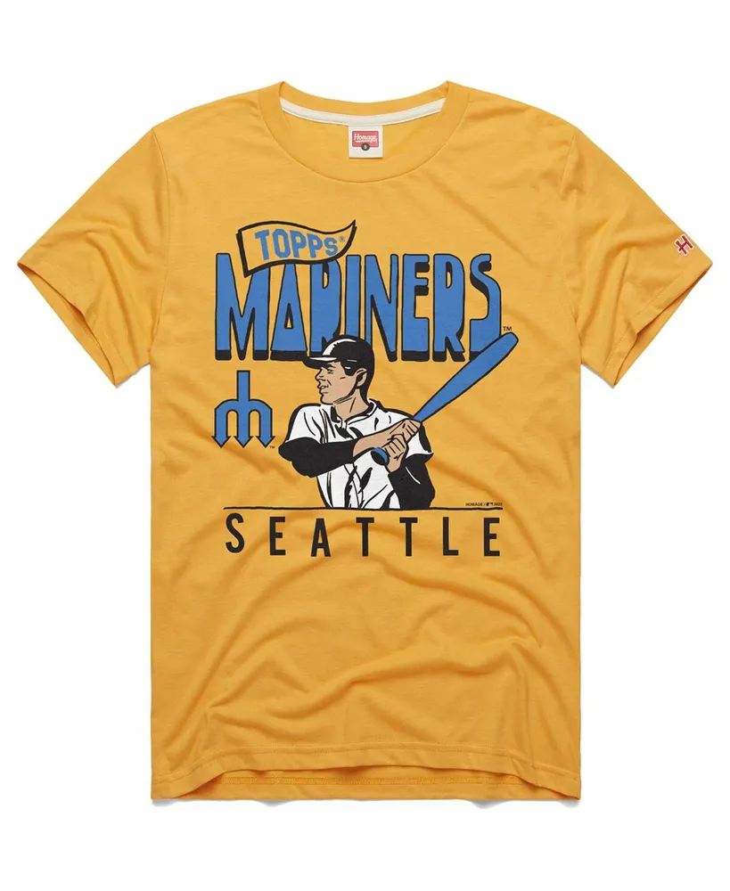 Homage Ken Griffey Jr. Navy Seattle Mariners Remix Jersey Tri-Blend T-Shirt