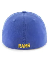 Men's '47 Brand Royal Los Angeles Rams Gridiron Classics Franchise Legacy Fitted Hat