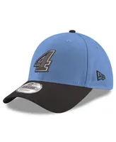 Men's New Era Light Blue, Black Kevin Harvick 9FORTY Snapback Adjustable Hat